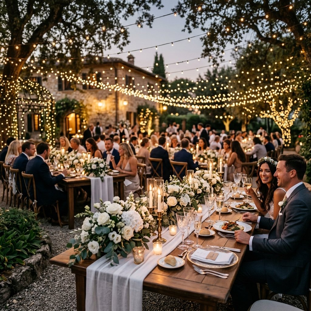 Luxury Wedding Event Tent Setup